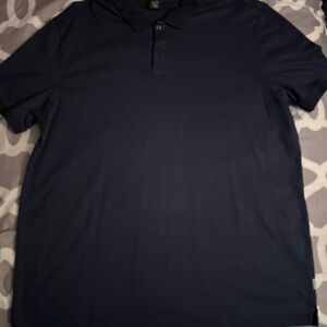 Calvin Klein Blue Polo Shirt Classic Design